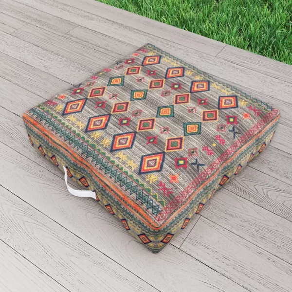 Bohemian Traditional Moroccan Style Floor Cushion