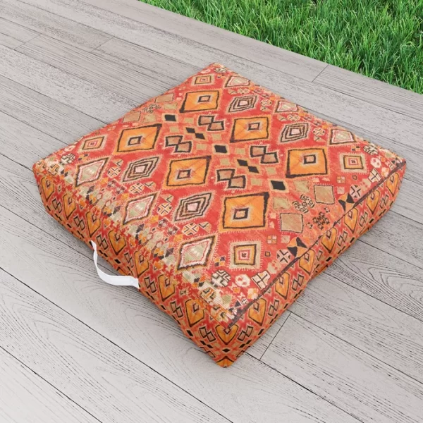 Bohemian Traditional Moroccan Style Floor Cushion