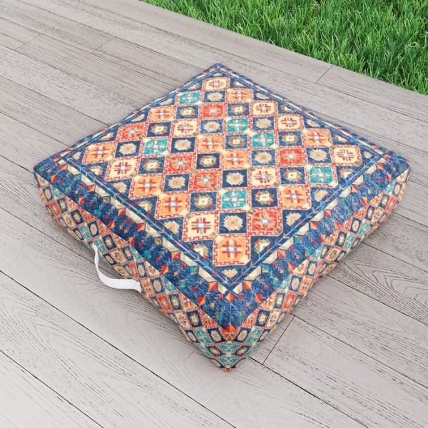 Bohemian Traditional Moroccan Style Floor Cushion