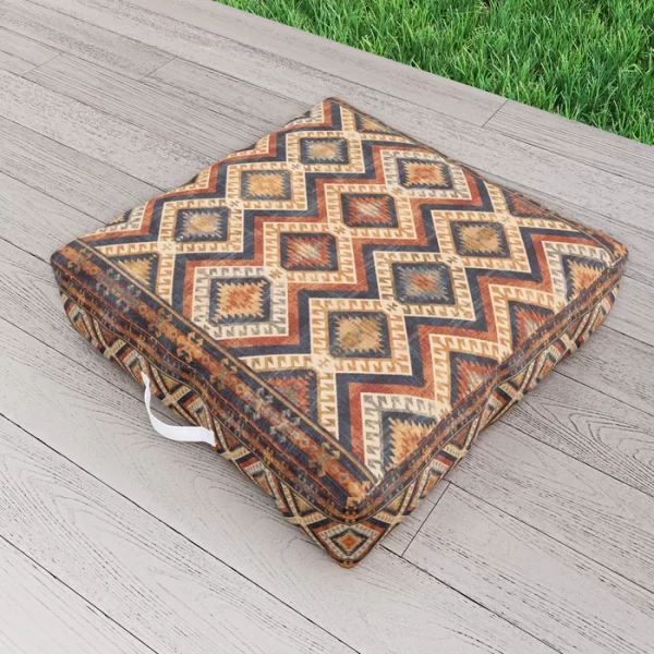 Bohemian Traditional Moroccan Style Floor Cushion