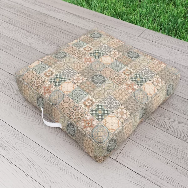 Bohemian Traditional Moroccan Style Floor Cushion