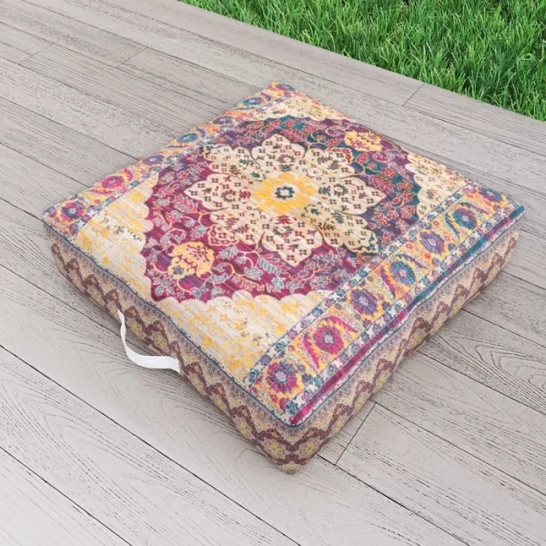 Bohemian Traditional Moroccan Style Floor Cushion