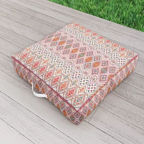 Bohemian Traditional Moroccan Style Floor Cushion