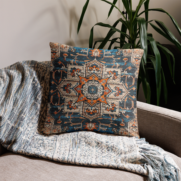 Oriental Boho Moroccan Throw Pillow