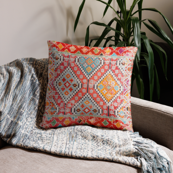 Oriental Boho Moroccan Throw Pillow