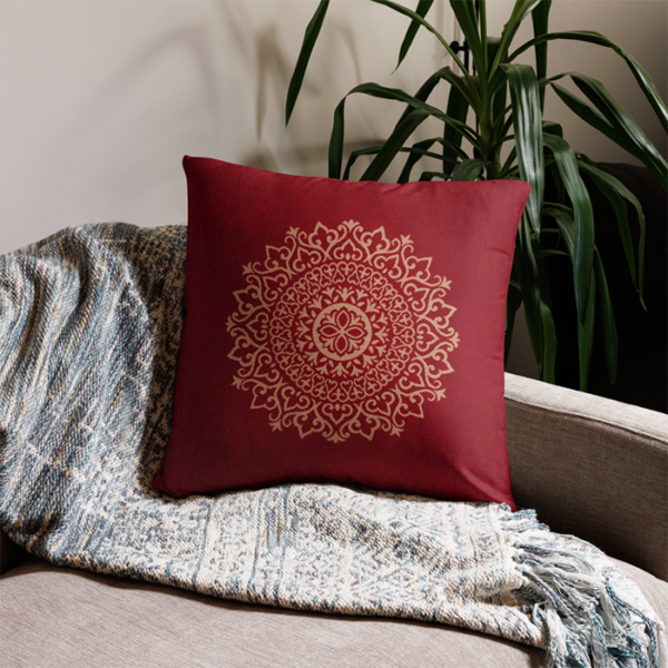 Oriental Boho Moroccan Throw Pillow