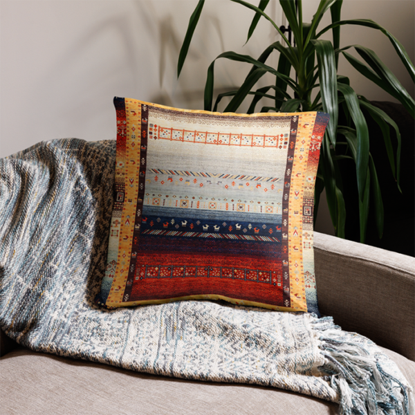 Oriental Boho Moroccan Throw Pillow