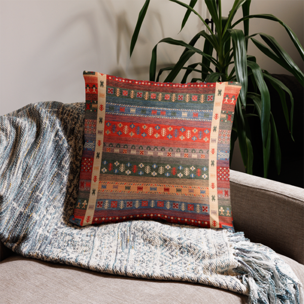 Oriental Boho Moroccan Throw Pillow