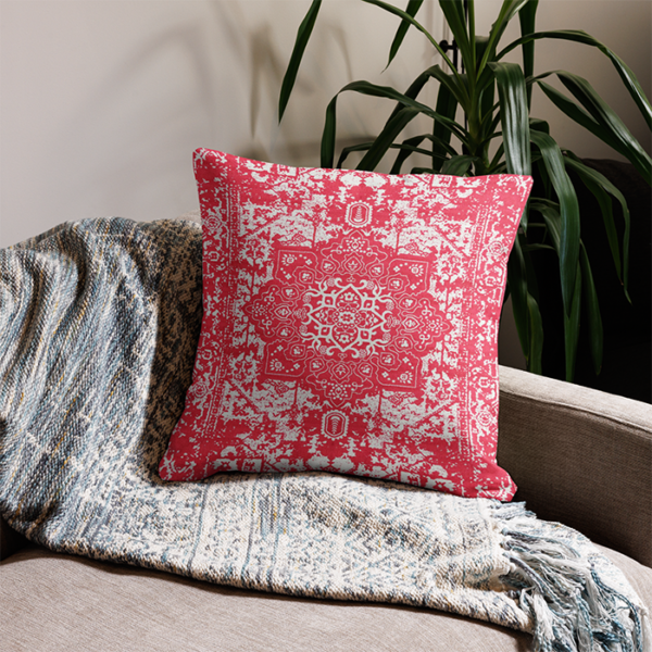 Oriental Boho Moroccan Throw Pillow