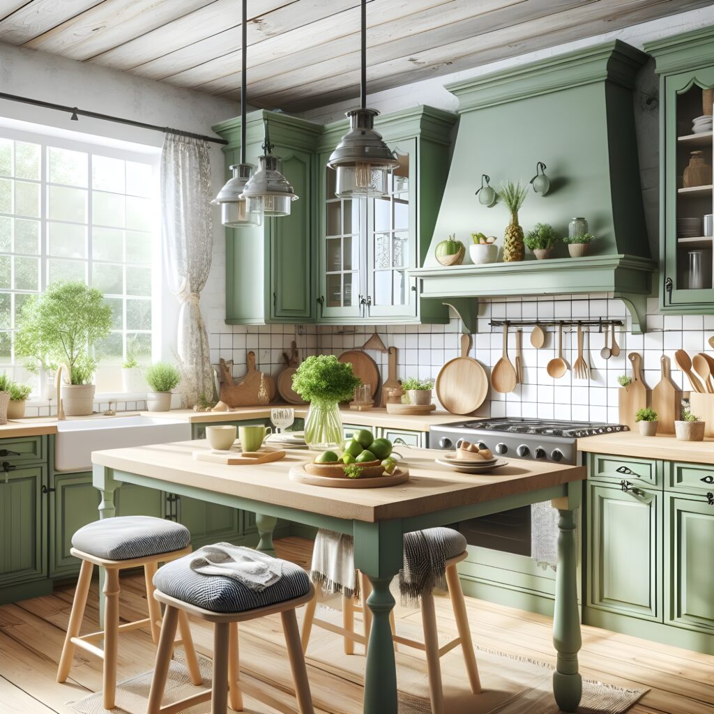 Decorating with Green