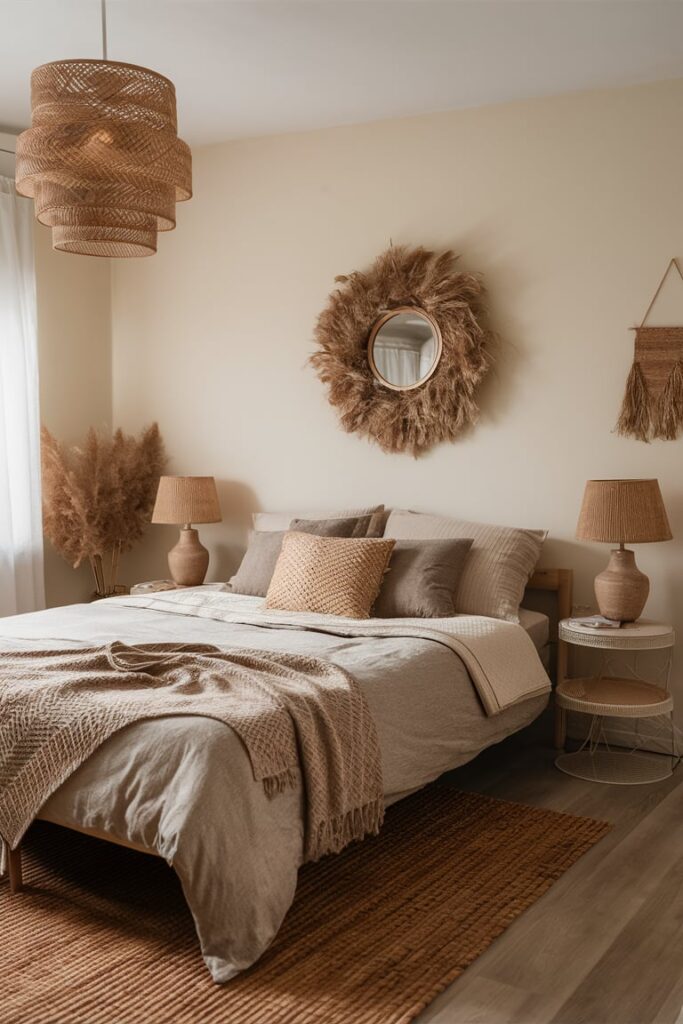 Say Hello to Tranquility: Minimal Boho Bedroom Ideas You’ll Love