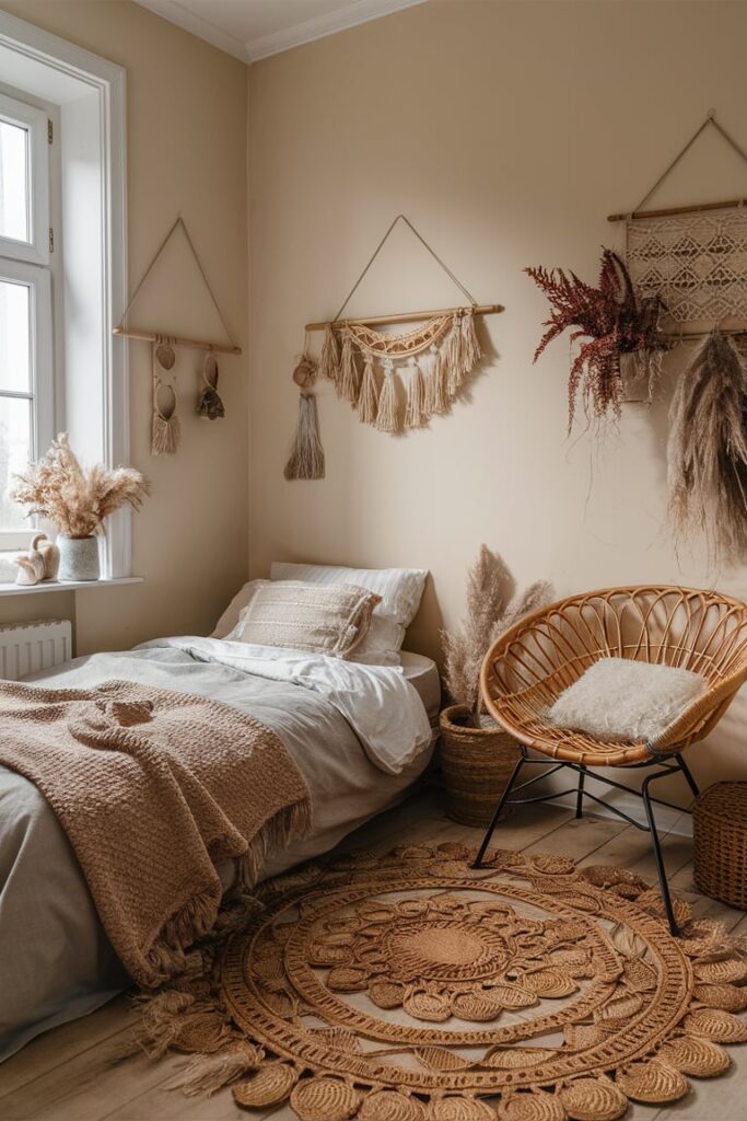 Say Hello to Tranquility: Minimal Boho Bedroom Ideas You’ll Love