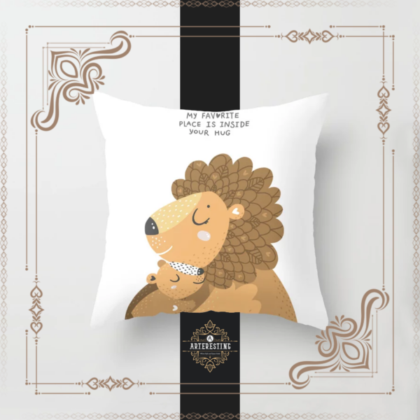 Enchanted Dreamscapes: Whimsical Illustrations for Nursery & Kids' Rooms Throw Pillow