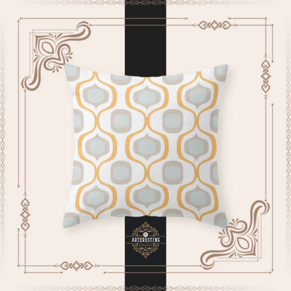 Kaleidoscope of Moroccan Geometric Wonders Throw Pillow