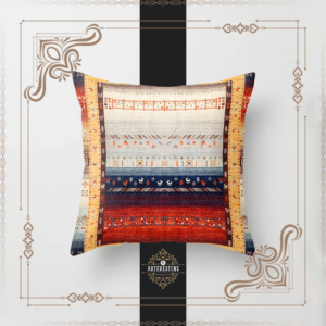 Moroccan Heritage: Bohemian Artistry in Autumn Throw Pillow