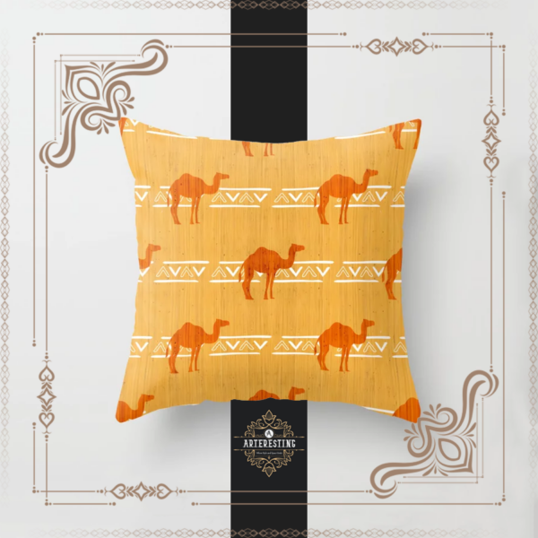 Desert Mirage Throw Pillow