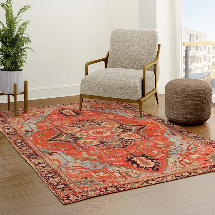 Timeless Echoes: Ottoman Meets Berber Rug