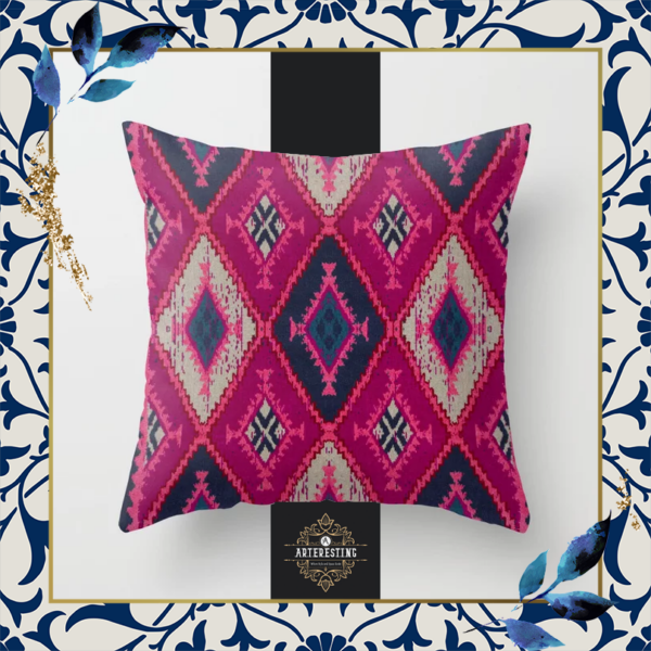 Oasis Moroccan Art Pillow