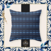 Moroccan Indigo Charm Pillow Design