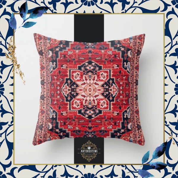 Moorish Moroccan Design Pillow