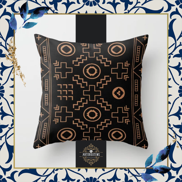 Moroccan Mosaic Luxury Pillow