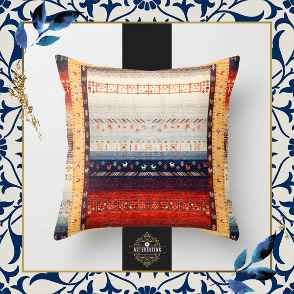 Moroccan Mystique Throw Pillow