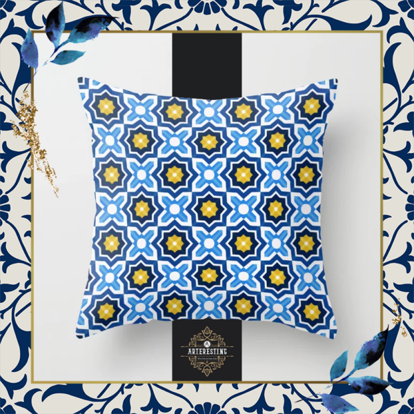 Medina Mosaic Moroccan Pillow