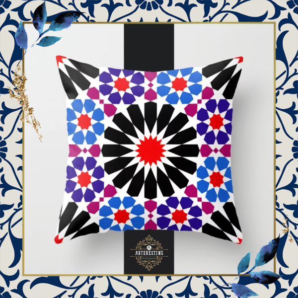 Timeless Elegance Moroccan Pillow