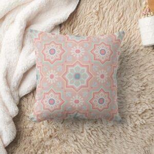 Blush Majesty Moroccan Pillow