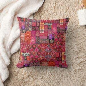 Bohemian Tribal Indian Pillow