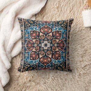 Boho Blooms Moroccan Pillow
