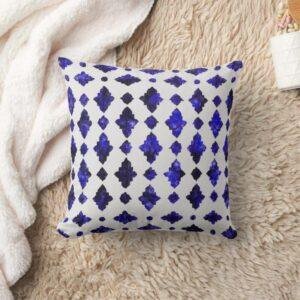 Bohemian Moroccan Geometry Pillow
