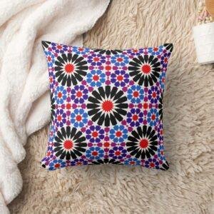 Andalusian Dream Geometry Pillow