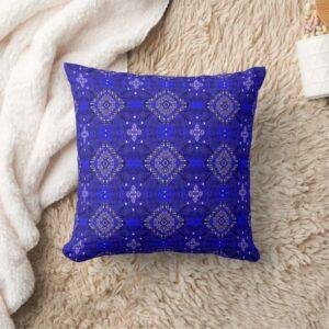 Midnight Nomad Moroccan Pillow