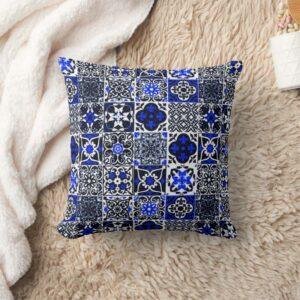 Andalusian Dream Geometry Pillow