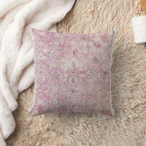 Blush Bloom Boho Pillow