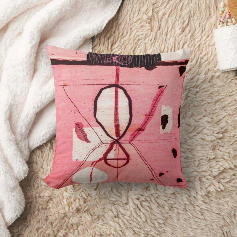 Blush Kilim Boho Pillow