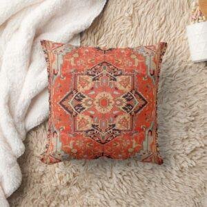 Sunset Vibes Boho Pillow