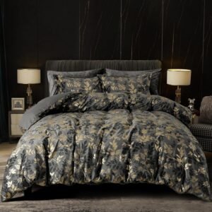 Luxury Cozy Flannel Duvet Cover with Pillow Shams Bedding Collection
