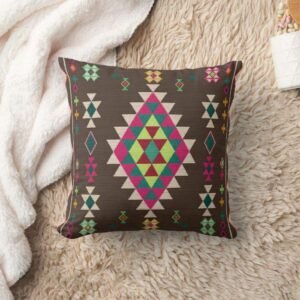 Desert Soul: Moroccan Heritage Charm Throw Pillow