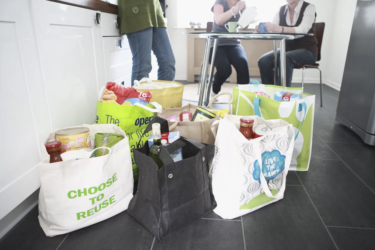 reuseable grocery bags