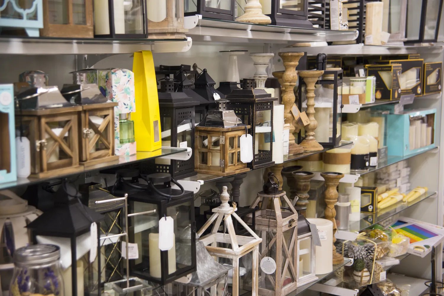 Thrift Store Candle aisle