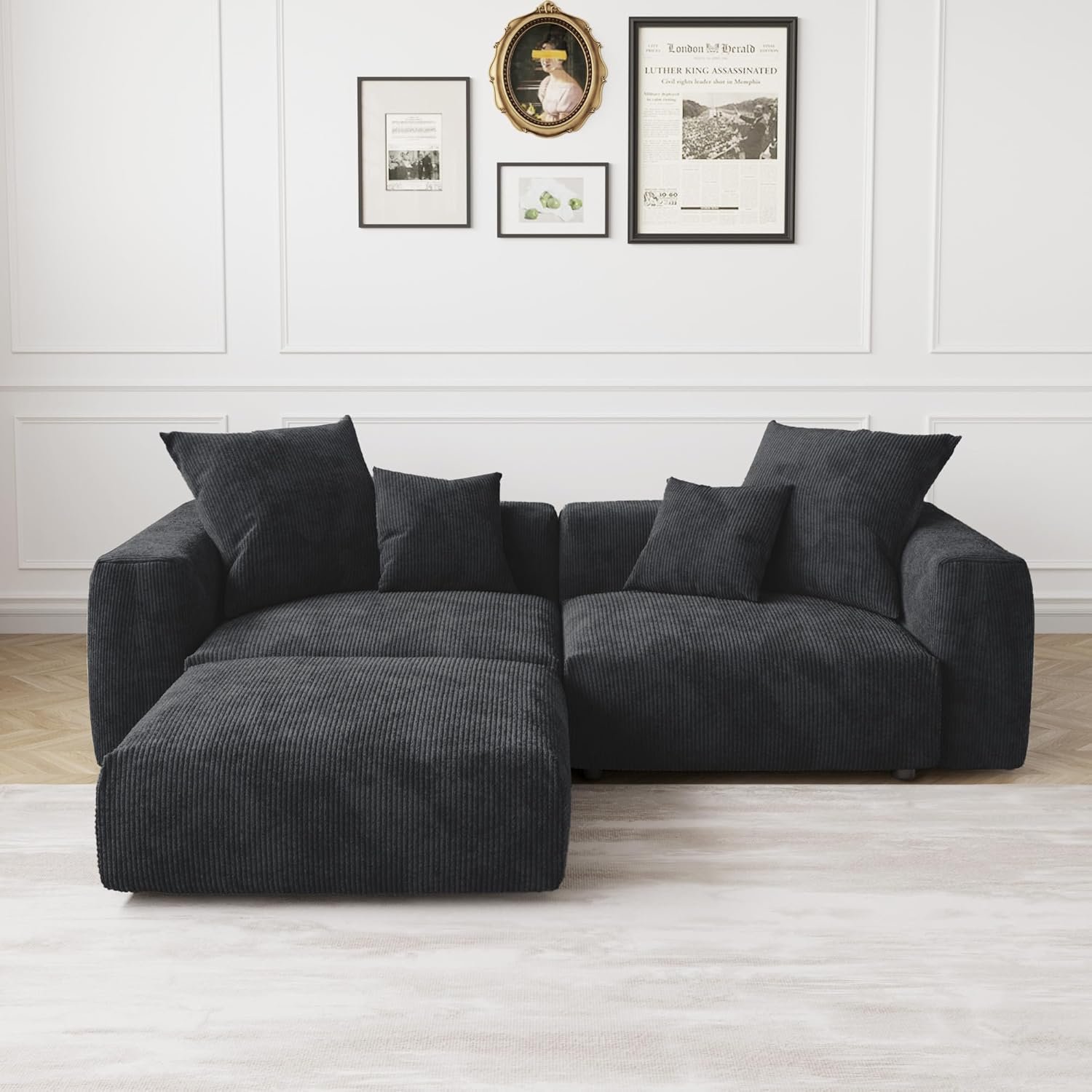 Sdorens Sofa Black