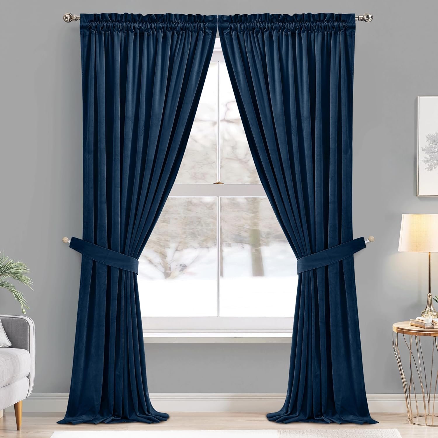 Velvet Curtains