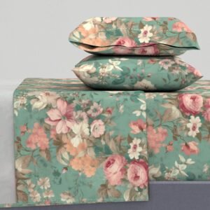 Sheet Set in Timeless Blooms Vintage Cottage Elegance