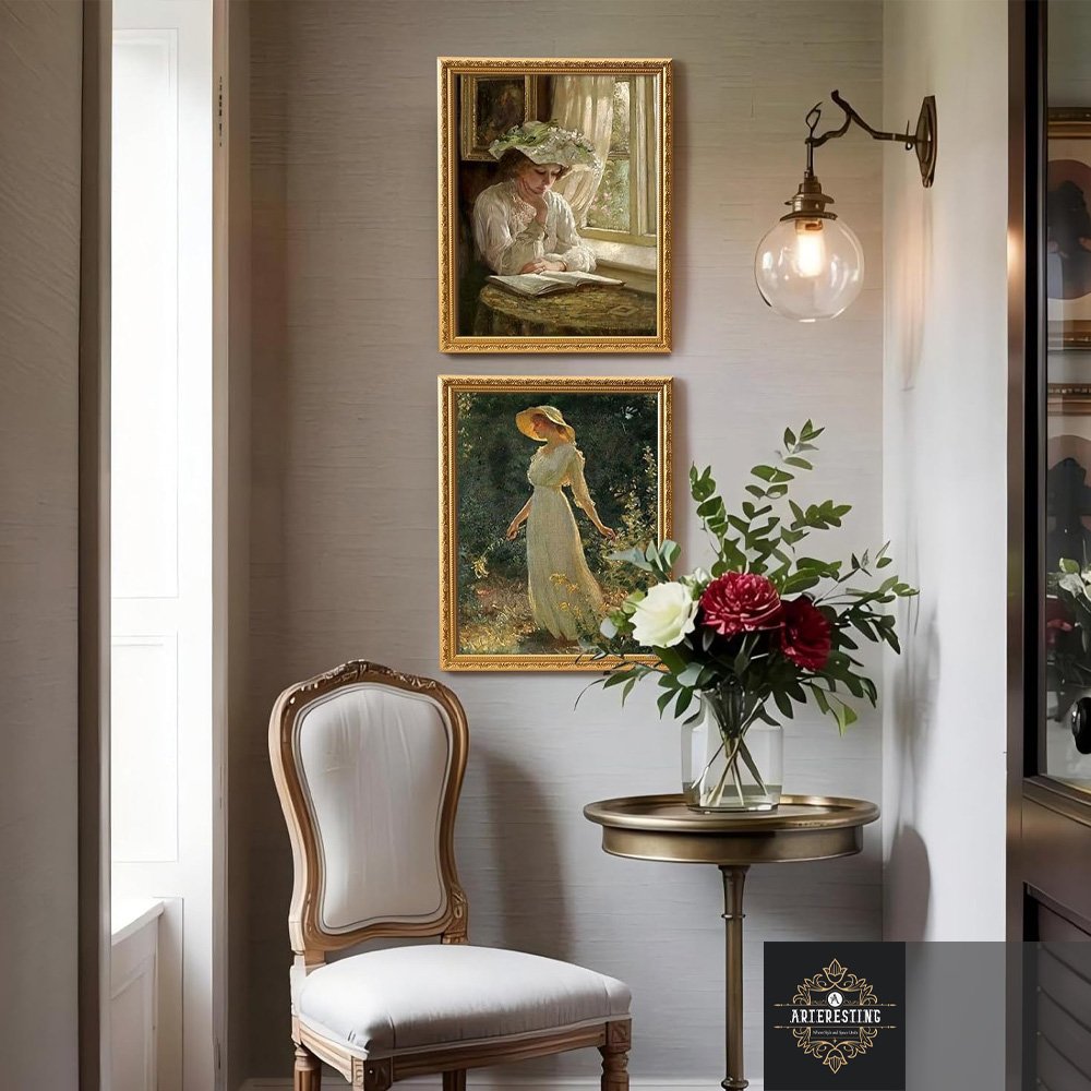 Vintage Style Gold Frame