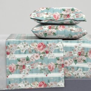 Sheet Set in Vintage Harvest Cottage Farmhouse Charm in Art