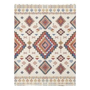 Desert Confetti Nomad – Vibrant Tribal Moroccan Duvet Cover