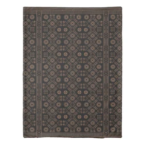 Golden Roots: Black & Tribal Moroccan Elegance Duvet Cover