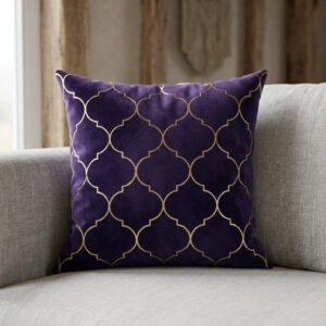 Royal Amethyst Mosaic Pillow